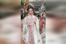 安国汉服小姐姐,安国汉服小姐姐的古典魅力之旅